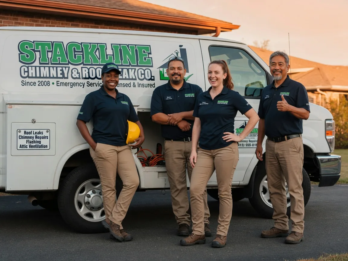 Chimney flashing repair company in Dunn, NC
